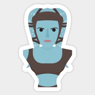 Aayla Secura sticker Sticker